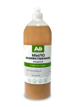МЫЛО ХОЗЯЙСТВЕННОЕ ЖИДКОЕ AVKO С МАСЛОМ КЕДРА, 1 Л