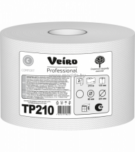 БУМАГА ТУАЛЕТНАЯ В РУЛОНАХ С ЦЕНТРАЛЬНОЙ ВЫТЯЖКОЙ VEIRO PROFESSIONAL COMFORT, 2-СЛОЯ, В УПАКОВКЕ 6 РУЛОНОВ