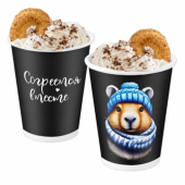 СТАКАН БУМАЖНЫЙ НОВОГОДНИЙ 250 МЛ (32 ШТ/УП) СТАКАН БУМАЖНЫЙ НОВОГОДНИЙ 250 МЛ (32 ШТ/УП)