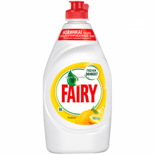 СРЕДСТВО ДЛЯ МЫТЬЯ ПОСУДЫ FAIRY СОЧНЫЙ ЛИМОН 450МЛ
