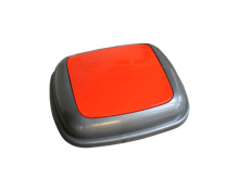 КРЫШКА ДЛЯ КОРЗИНЫ QUATRO С КРАСНОЙ ВСТАВКОЙ КРЫШКА ДЛЯ КОРЗИНЫ QUATRO С КРАСНОЙ ВСТАВКОЙ