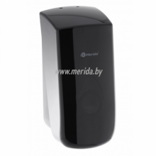 ДОЗАТОР ЖИДКОГО МЫЛА "MERIDA COMO BLACK" MAXI ABS-ПЛАСТИК, (0.8 Л.)