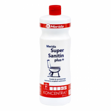 MERIDA SUPER SANITIN СРЕДСТВО ДЛЯ ТЩАТЕЛЬНОЙ УБОРКИ САНИТАРНЫХ КОМНАТ - КОНЦЕНТРАТ (1Л.)