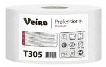 БУМАГА ТУАЛЕТНАЯ VEIRO PROFESSIONAL PREMIUM 2-СЛОЯ В УПАКОВКЕ 12 РУЛОНОВ