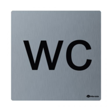 ТАБЛИЧКА "WC" (НЕРЖАВЕЮЩАЯ СТАЛЬ) ТАБЛИЧКА "WC" (НЕРЖАВЕЮЩАЯ СТАЛЬ)