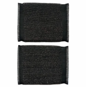 ГУБКИ ДЛЯ МЫТЬЯ ПОСУДЫ УНИВЕРСАЛЬНЫЕ СО СТАЛЬНОЙ НИТЬЮ 2 ШТ